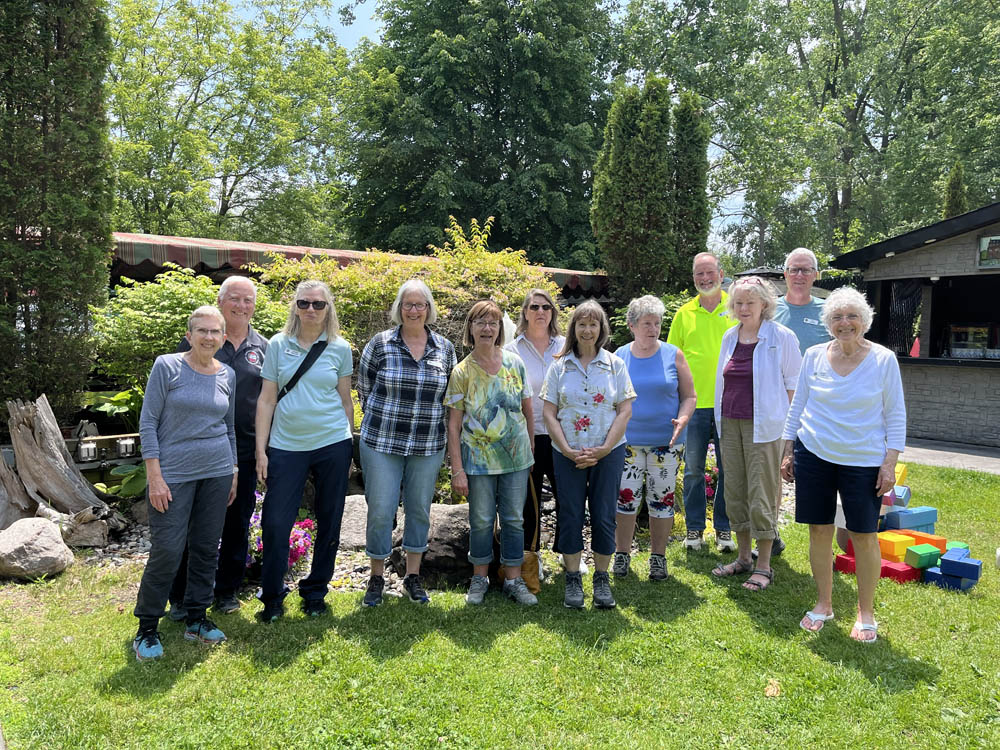 King’s Town Trekkers members together outdoors